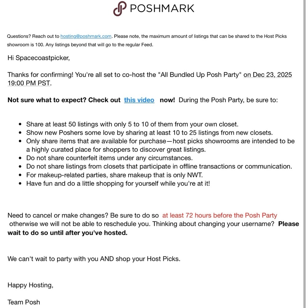CO-HOSTING ALL BUNDLED UP POSH PARTY ON DECEMBER 23, 2025 @ 7 PM PST/10 PM EST - Picture 3 of 3